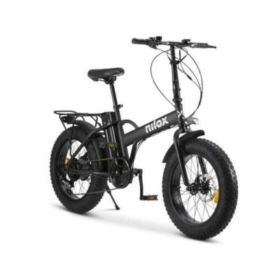 V&eacute;lo &eacute;lectrique Nilox X5 PRO 20 pouces 10 000 mAh 60 km d'autonomie Noir