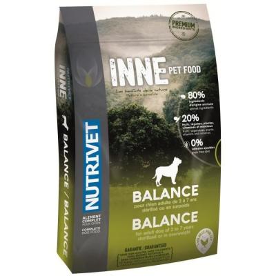 NUTRIVET Croquettes au poulet Inne Balance - Pour chien adulte sterilise ou en surpoids - 3 kg 