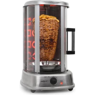 Kebab master pro grill vertical tourne broche 1500w acier