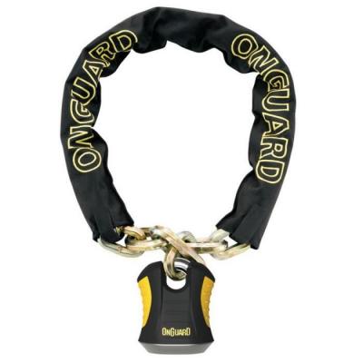 Onguard beast-8017 cha&icirc;ne antivol noir 11,0 x 1,2 cm