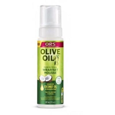 ORS Olive Oil Hold and Shine WrapSet Mousse 2 x 200 ml