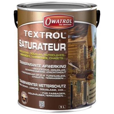 Saturateur Bois resineux textrol OWATROL, ch&ecirc;ne dor&eacute;, mat 5 l