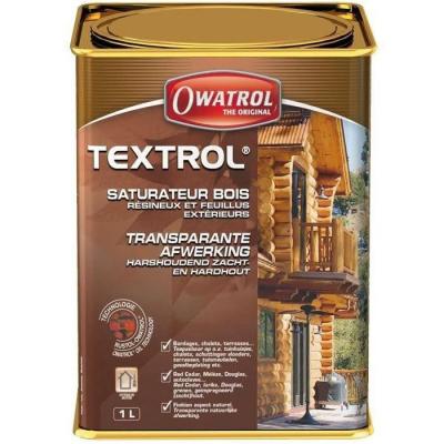 Saturateur ext&eacute;rieur bois r&eacute;sineux / Autoclaves Owatrol TEXTROL Ch&ecirc;ne rustique (ow13) 1 litre