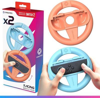 Pack De 2 Supports Manette Volants De Course - Oniverse - Orange/bleu