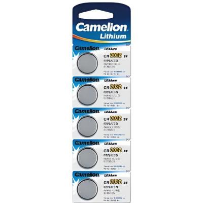 Pack de 5 piles Camelion Lithium 3V CR2032 