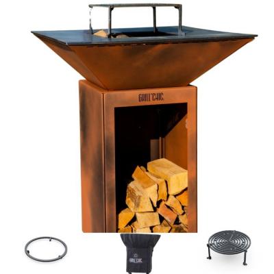 Grill chic Brasero barbecue - Marron