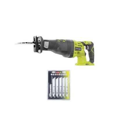 Pack Scie sabre 18V OnePlus R18RS-0 - 6 lames OnePlus universelles bois et m&eacute;tal RAK06RB
