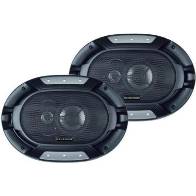 Enceintes voiture 6x9 pouces 3 voies 200W RENEGADE RX-693