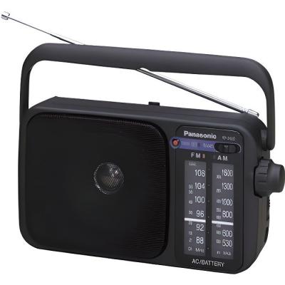 Radio transistor panasonic rf-2400eg9-k noir