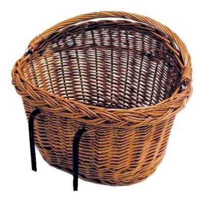 Basil panier de v&eacute;lo Detroitavant/arri&egrave;re 23 litres marron