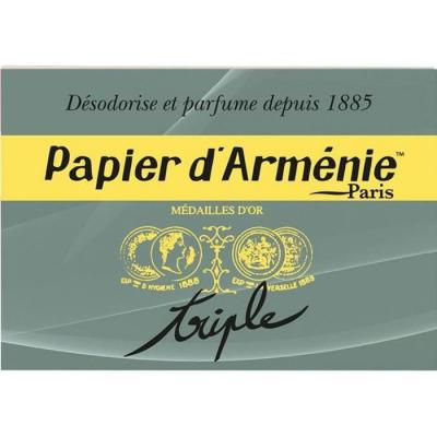 Pharm Up Papier D'Arm&eacute;nie Carnet Triple Douze Lamelles 12 Feuilles