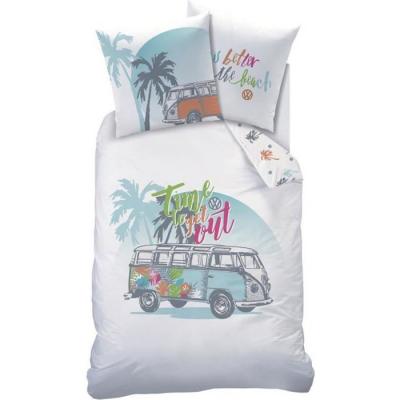 Parure de couette 100% Polycoton - VOLKSWAGEN PARADISE - 140x200cm