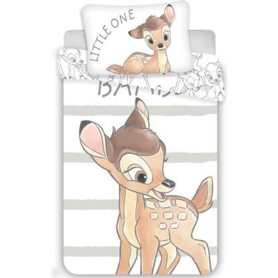 Disney - Parure De Lit B&eacute;b&eacute; En Coton "Bambi" - 100 X 135 Cm