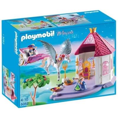 PLAYMOBIL 5052 Princesses - Cal&egrave;che Pegase et pavillon princier. 