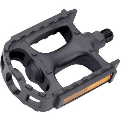 Pedale vtt p2r resine noir 9-16"" (paire)