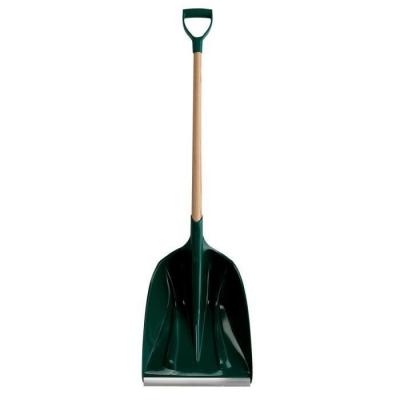 Pelle Vmax avec r&eacute;glette - Polym&egrave;re - Vert et bois
