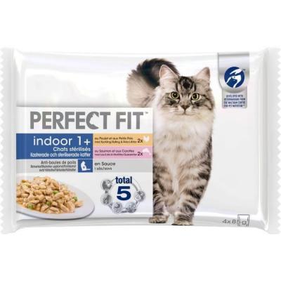 P&acirc;t&eacute;e au poulet et au saumon pour chat st&eacute;rilis&eacute; d'int&eacute;rieur +1