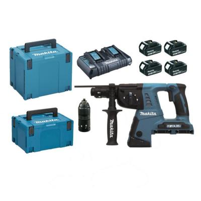 Perfo-burineur SDS-Plus 36V MAKITA 2x18V Li-Ion 5Ah 26mm DHR264PT4J