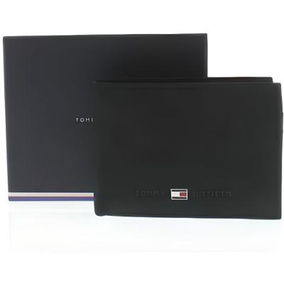 Tommy Hilfiger Johnson Mini Cc Flap Coin Pocket Noir Homme