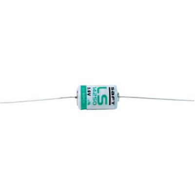 Saft Pile LS14250CNA / CR1/2AA Picot &agrave; Souder Axial Saft Lithium 3,6V