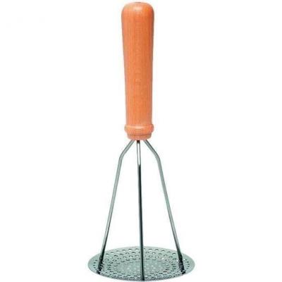 TREND'UP Roger ORFEVRE - Presse-Pur&eacute;e Manuel Pilon INOX et Bois*