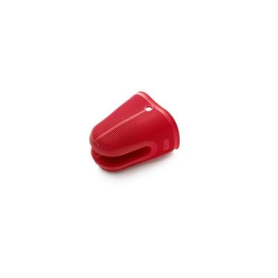 L&eacute;ku&eacute; Protection Pince de Cuisine Silicone Rouge / Noir