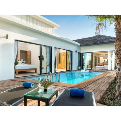 Piscine en bois rectangulaire "" Aruba ""- 5.00 x 3.00 x 1.24 m