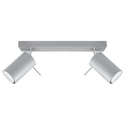 SOLLUX lighting SL.0450 Lampe &agrave; LED, Acier, Gris