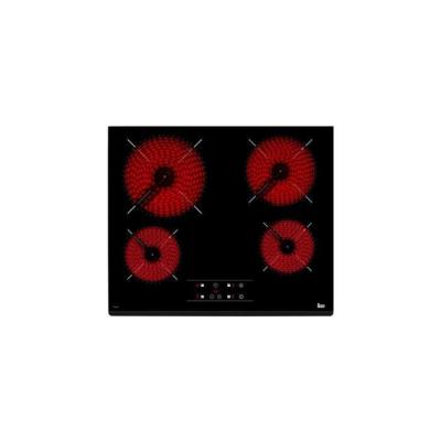 Plaques vitro-c&eacute;ramiques teka tz6415 60 cm (4 feux &agrave; gaz)