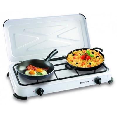 Plaque de cuisson 2 feux 2600W &agrave; gaz butane ou propane 