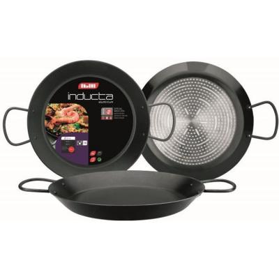 Ibili 410238 Plat &agrave; Paella Aluminium Inducta 38 cm (Pour 10 personnes)