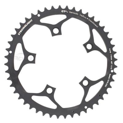 Plateau route diam 110 exter 52dts noir ct2 strong 11/10v. 5 branches