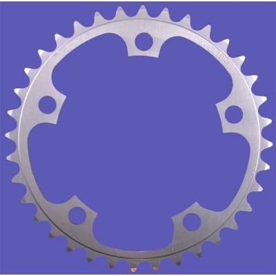 Plateau v&eacute;lo de route Stronglight Dural 2x8-9v int&eacute;rieur (34 &agrave; 44 d