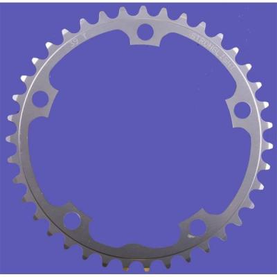 Stronglight Mixte 5-arm / 130pcd Plateau , Argent - argent, 39 T EU