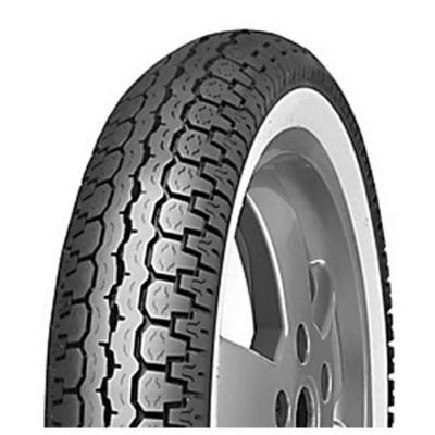 Pneu cyclo classique Mitas B4 2 1/4-18 42J Renforc&eacute; Flancs blancs