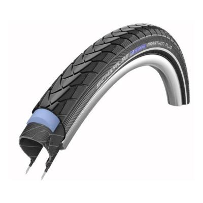 Schwalbe Marathon Plus cordoni Unisex-Adult, Nero/Reflex, 26 x 1.3/8