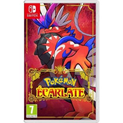 Jeu vid&eacute;o - Pok&eacute;mon - &Eacute;carlate - Aventure - Nintendo Switch - 7+ 