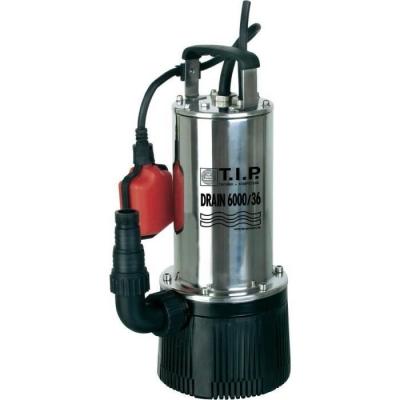 T.I.P. 30136 Pompe submersible pour eaux us&eacute;es Drain 6000/36