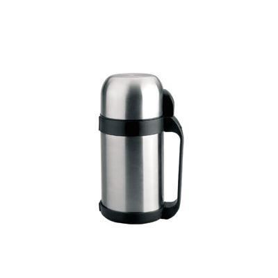 Porte-Aliments isotherme  1 L Inox &agrave; poign&eacute;e*