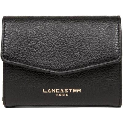 Porte-monnaie Lancaster cuir ref_48198 Noir 11.5*9*3
