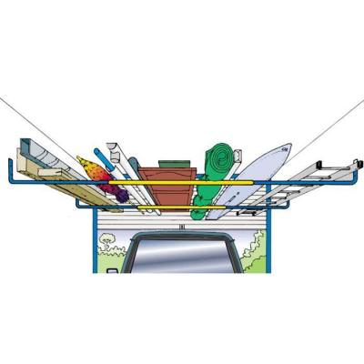 Porte-tout rangement vertical MOTTEZ, H.206.5 x l.26.5 x P.3.5 cm