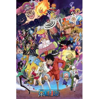 Poster One Piece - Big Mom saga roul&eacute; film&eacute; (91.5x61)  - ABYstyle