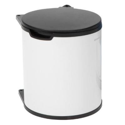 Poubelle de porte &agrave;&nbsp; fixer avec seau int&eacute;rieur 15 litres built in