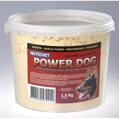 NUTRIVET - Aliment Compl&eacute;mentaire pour Chiens - Power Dog - Pot 1,5 Kg