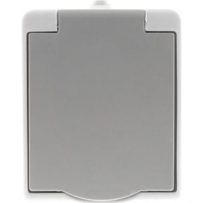 Prise NANO&sup2; 2P+T Mini IP54 Gris Clair
