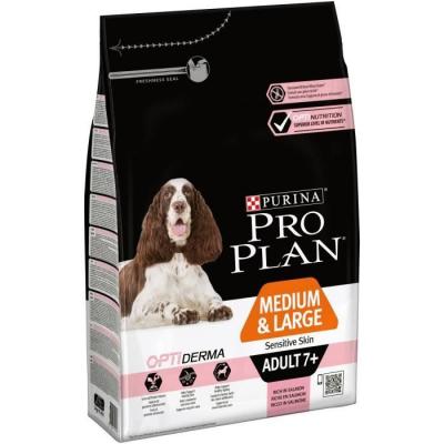 Pro Plan Medium & Large Sensitive Skin Adult 7+ pour Chien 2 x 3 kg