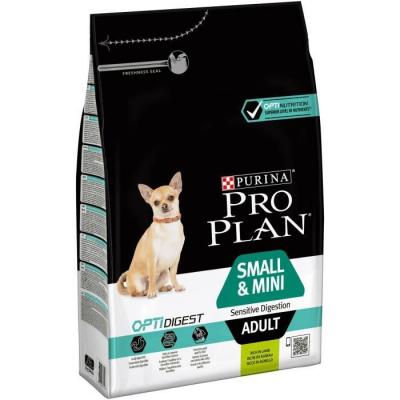 Croquettes Purina ProPlan Chien Small et Mini Optidigest Agneau - 3kg