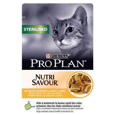 Pro plan nutri savour - sterilised au poulet - 1 sachet