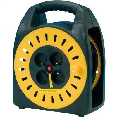 Profile 192740205 BOX ENROULEUR 3G1.5 PVC 15M, Gris