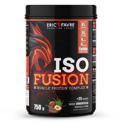 Prot&eacute;ine multi-sources Eric Favre - Iso Fusion - Chocotella 750g